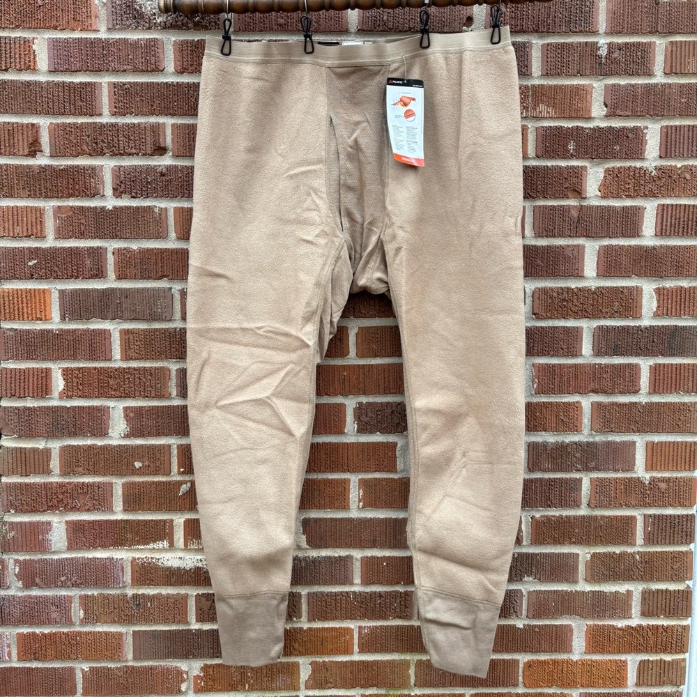 USGI Polartec Free Thermal Fire-Resistant Pant Liners Long Johns X-Large NWT